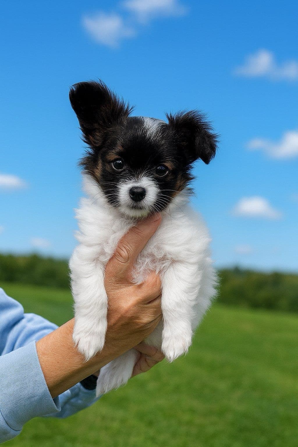 NKK reg Papillon valper