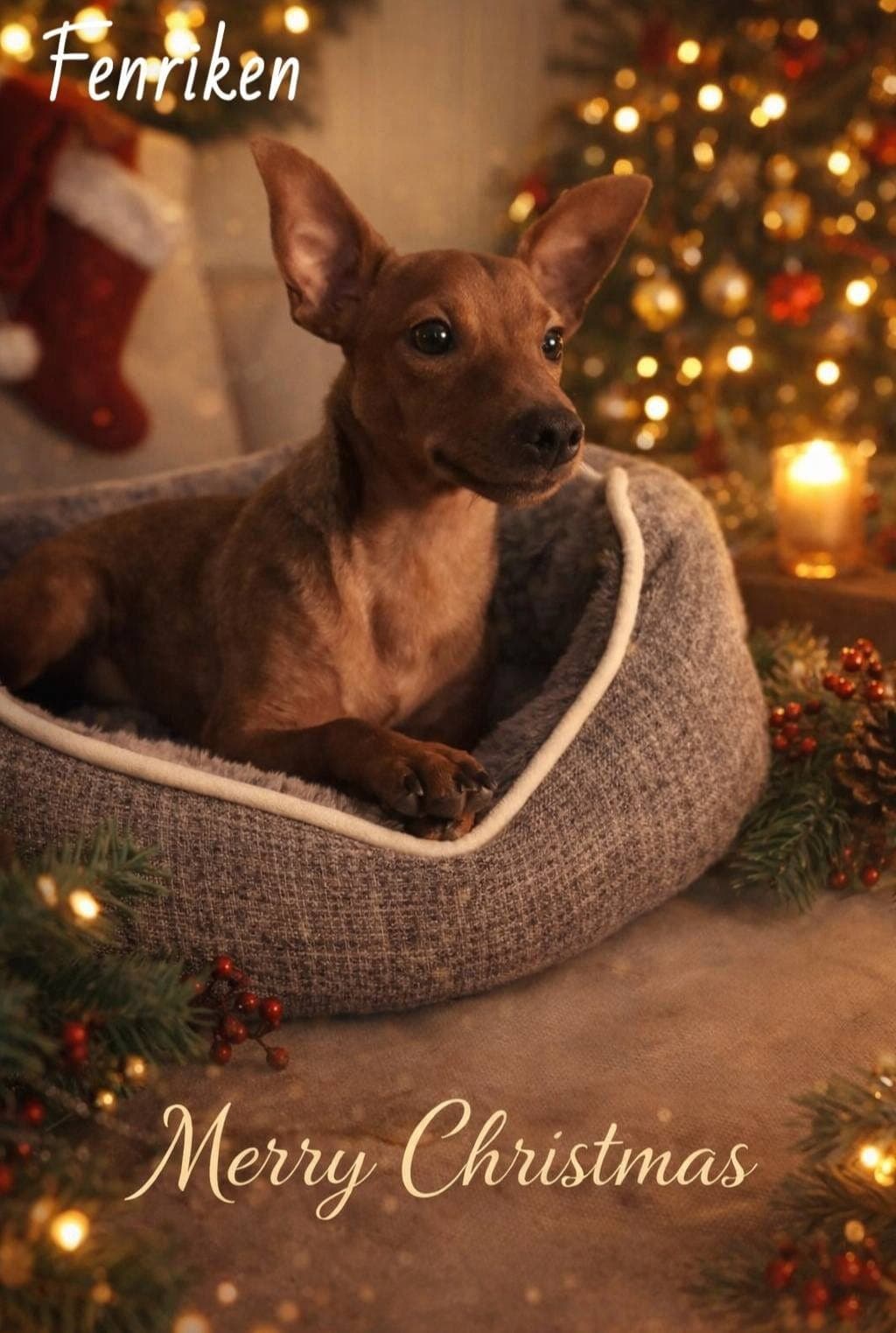 🧡💛💫⭐ Dvergpinscher hannhund - søker Fórhjem