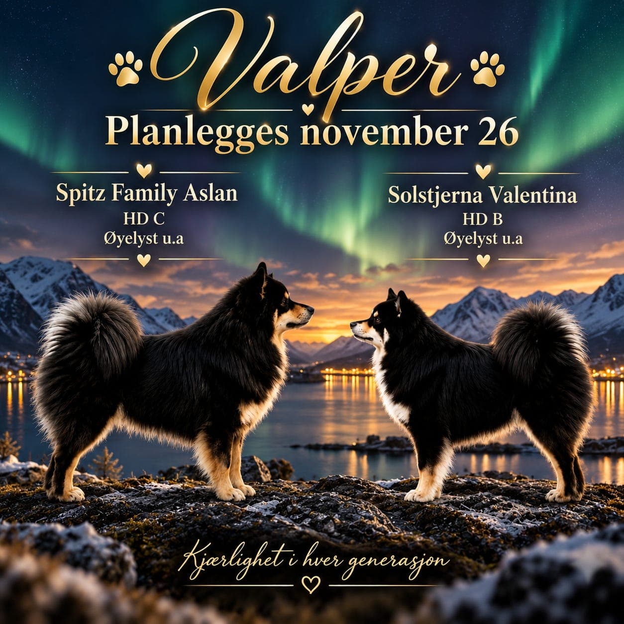 Finsk Lapphund valper