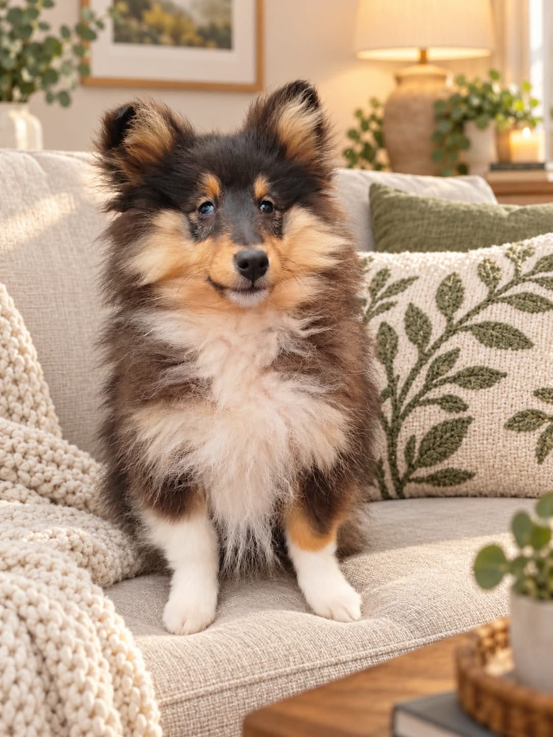 Shetland Sheepdog-valp søker et godt hjem