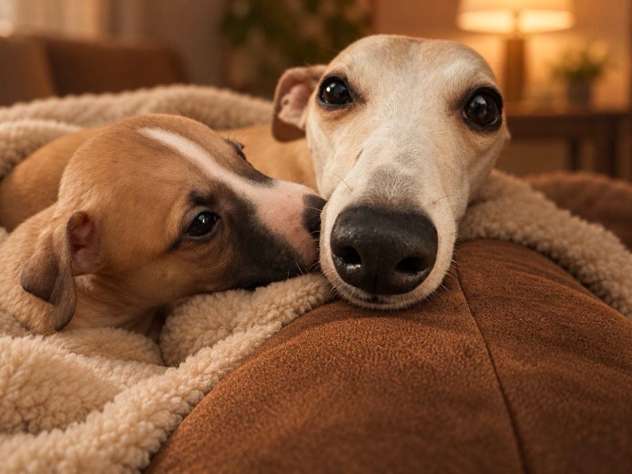 Ledig Whippet valp med hjerte av gull♥️( gutt )