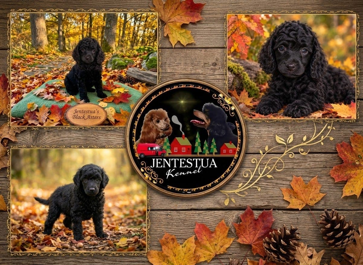 Jentestua's Black Asters.  Dvergpuddel